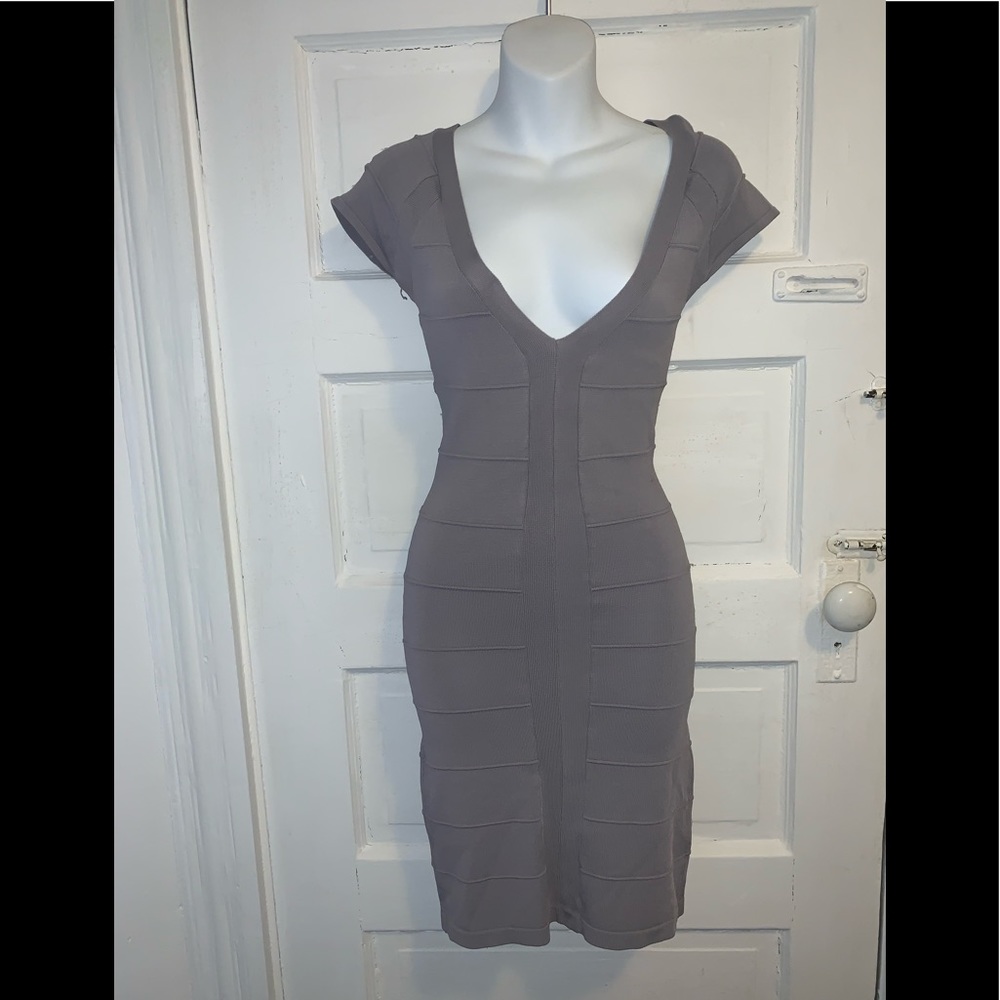 LOLA gray sleeveless dress size XS